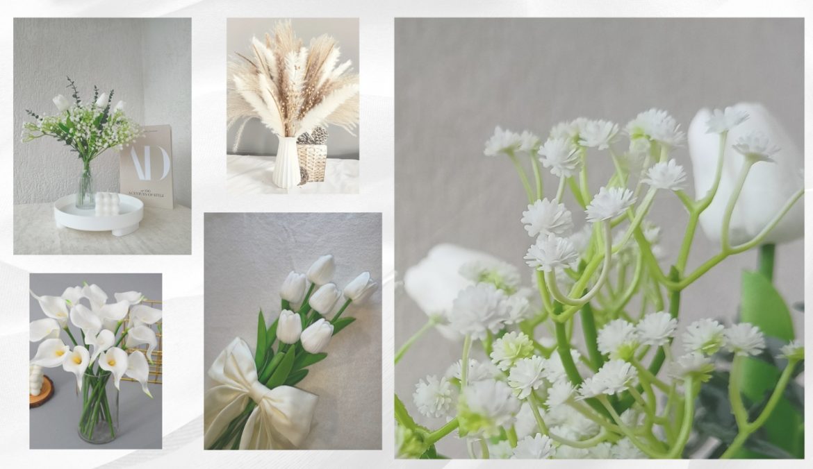 Composizioni di Fiori Finti come scegliere i fiori e come crearle