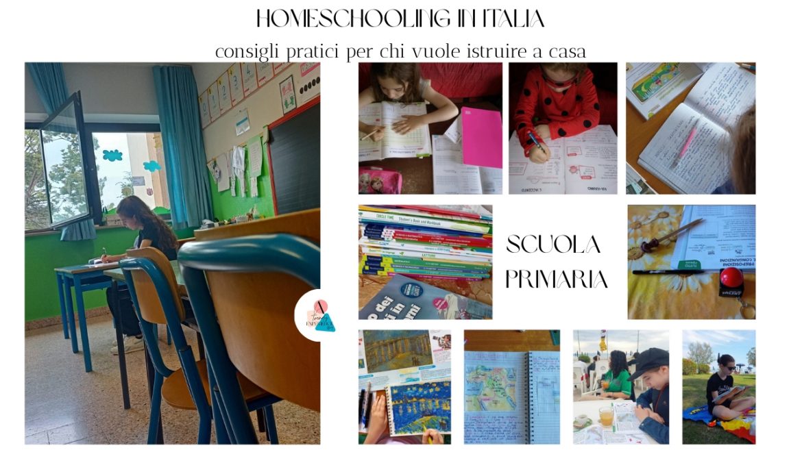 Fare homeschooling in Italia elementari consigli pratici sull'istruzione parentale a casa, per la scuola