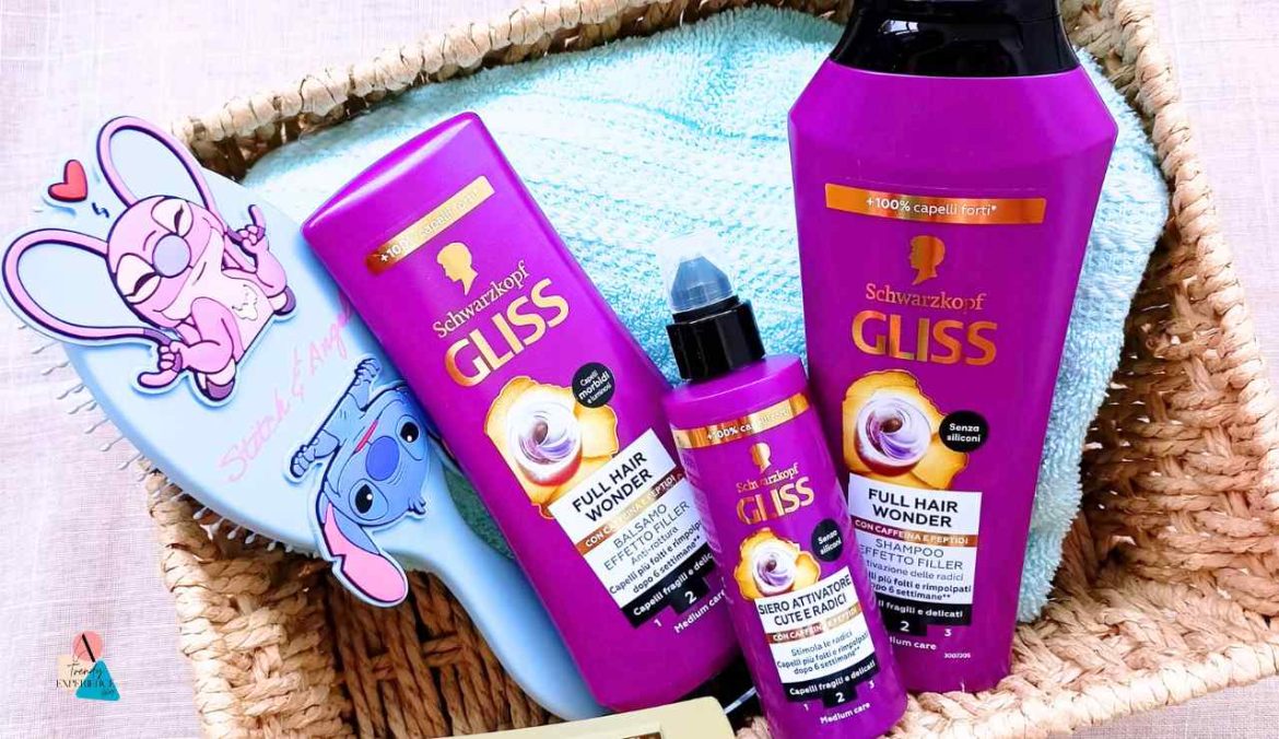Gliss Full Hair Wonder recensione della linea che rafforza e rinvigorisce i capelli