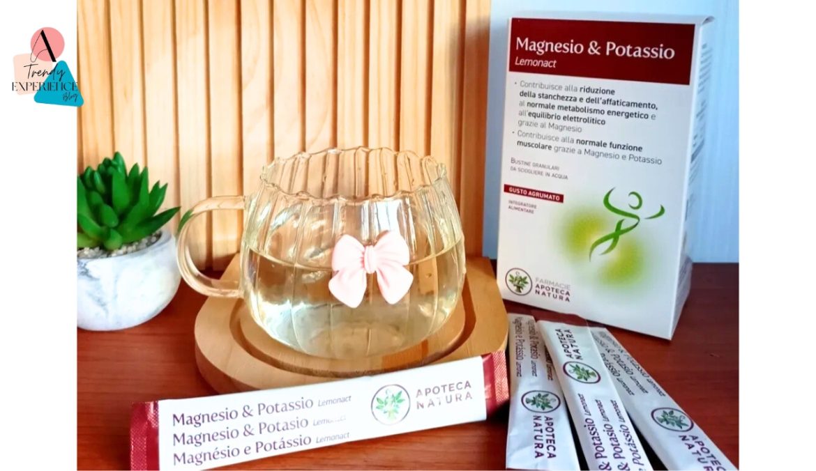 Apoteca Natura Magnesio e Potassio Lemonact energia e idratazione per il benessere quotidiano