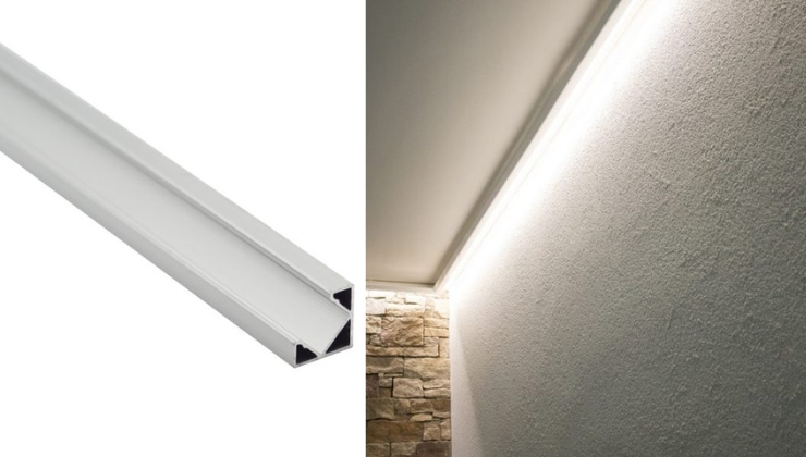 Il supporto per strisce LED