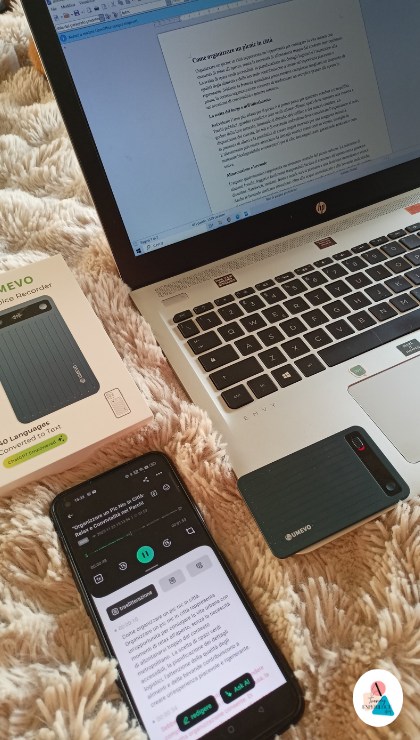 Come funziona UMEVO Note dalla registrazione alla rielaborazione del testo