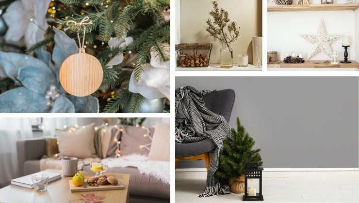 Decorazioni essenziali ma d’effetto