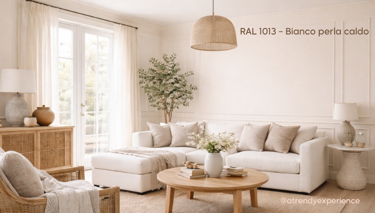 3. RAL 1013 – Bianco perla caldo (NCS S1005 Y20R)