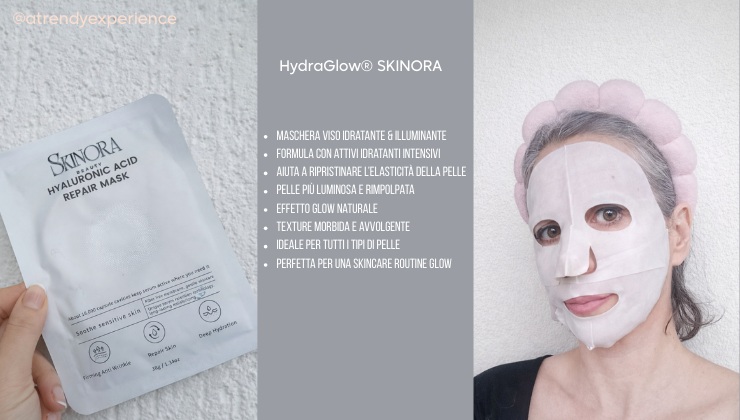 HydraGlow® SKINORA idratazione riparatrice e comfort assoluto