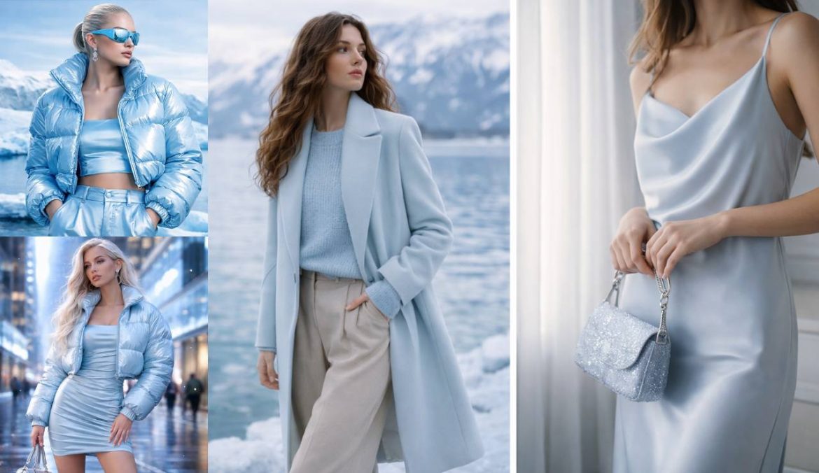 Trend Moda 2026 Icy Blue e Glacier Aesthetic