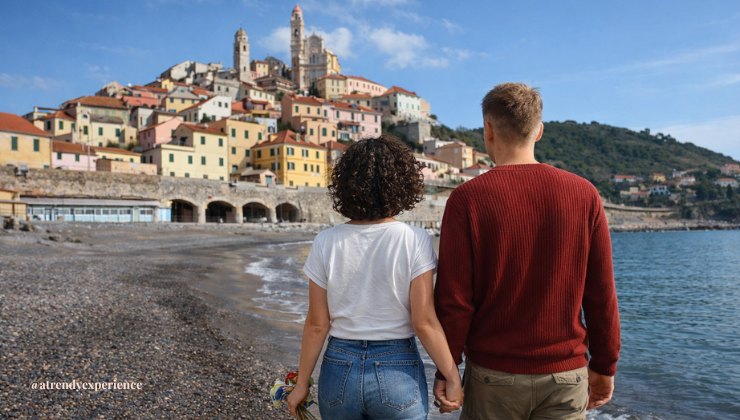 Cervo, Liguria il mare che profuma di primavera