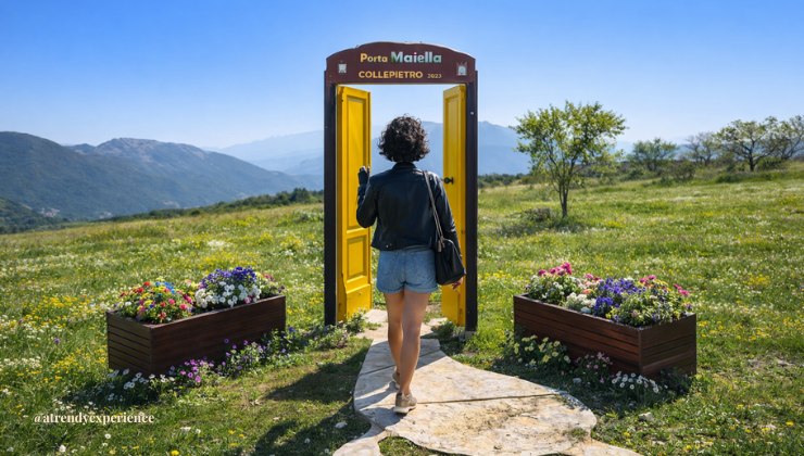 Collepietro e Aielli, tra panorami selvaggi e arte a cielo aperto