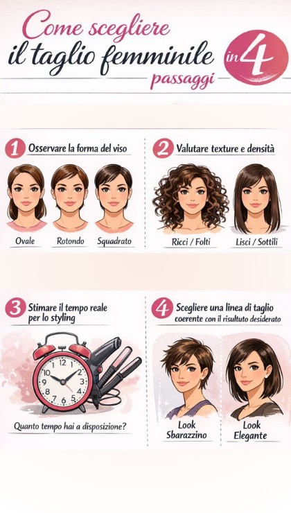Regole pratiche per scegliere il taglio femminile in modo più consapevole