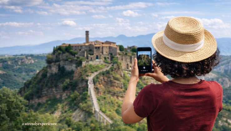 Dove andare a Pasqua 2026 Civita di Bagnoregio, tra cielo, vento e silenzi sospesi
