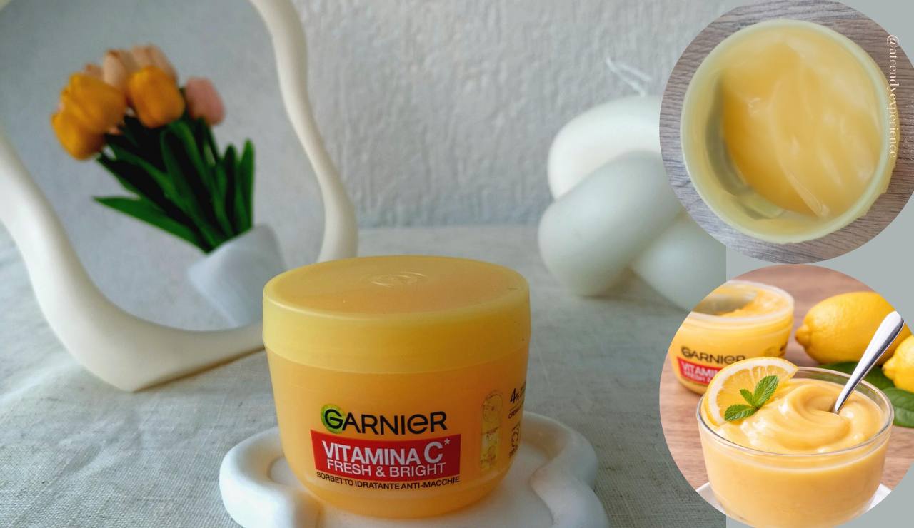 Garnier crema sorbetto recensione e video prima e dopo