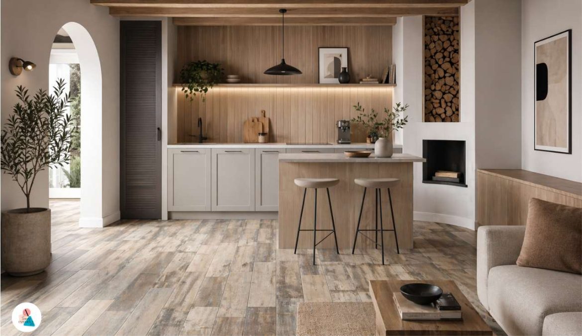 Come le piastrelle effetto legno offrono eleganza e lunga durata
