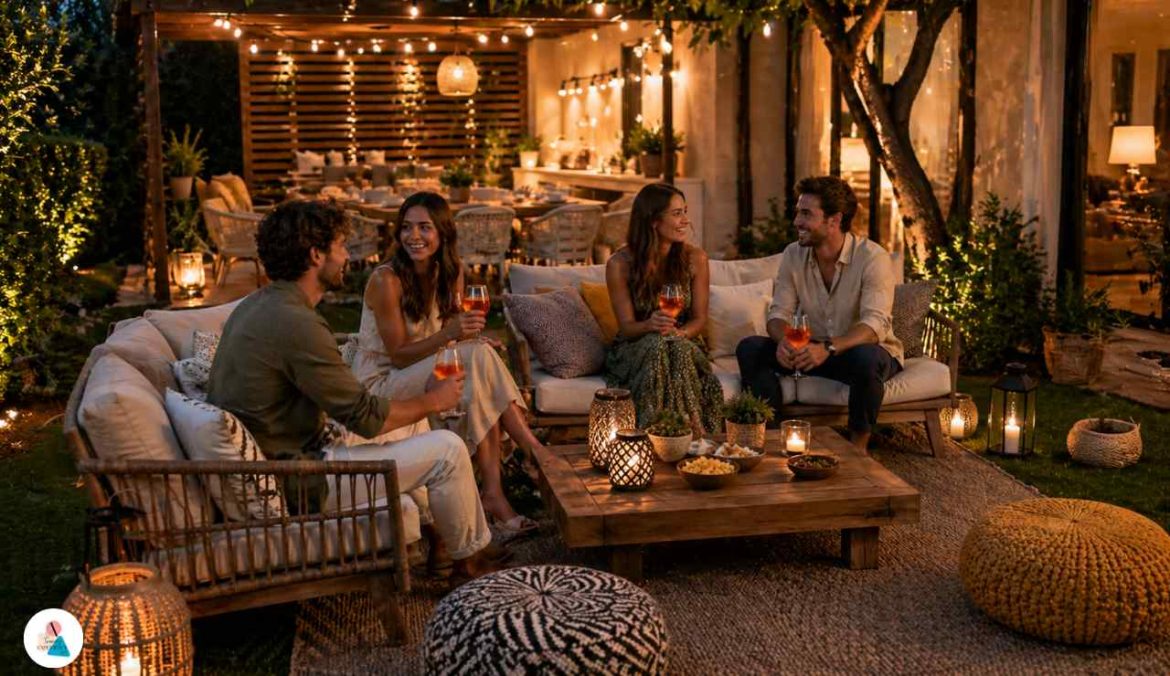 Come trasformare il giardino in una oasi di relax e convivialità