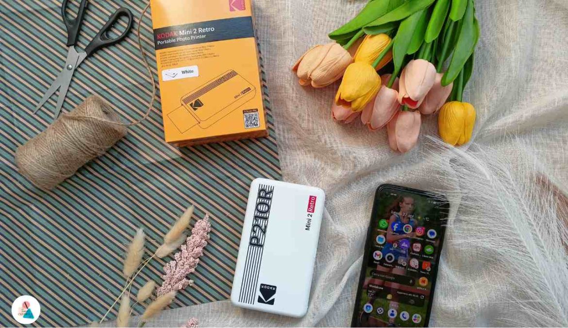 Kodak Mini 2 Retro Portable Photo Printer P210R la stampante tascabile che trasforma i ricordi in e