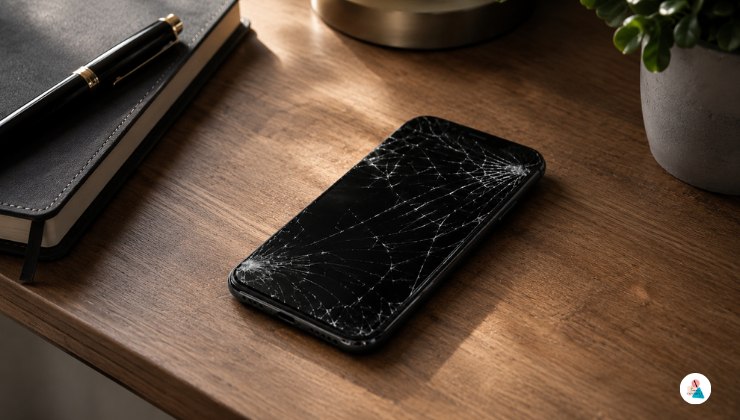 Quando uno schermo iPhone rotto diventa un problema quotidiano
