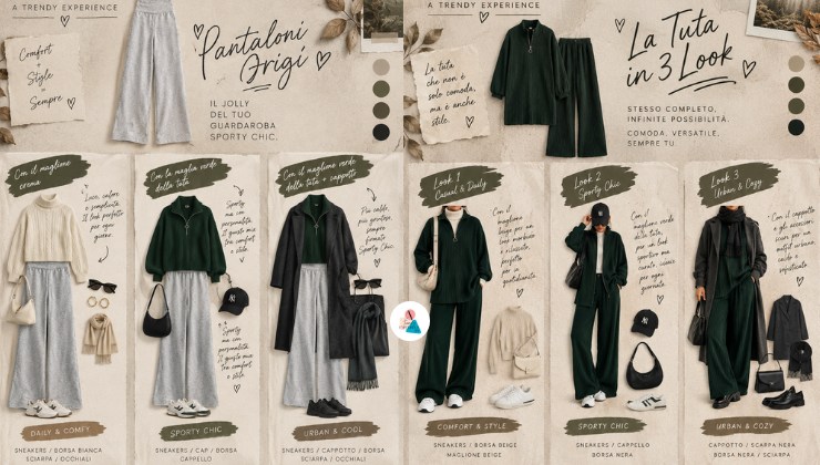 Outfit sporty chic settembre ottobre il segreto del successo