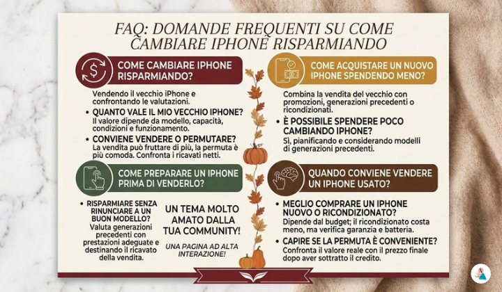 FAQ domande frequenti su come cambiare iPhone risparmiando