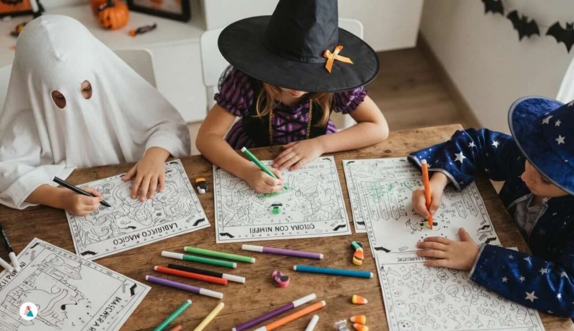 Nuovi giochi di Halloween per bambini da stampare gratis 10 giochi divertenti da fare a casa