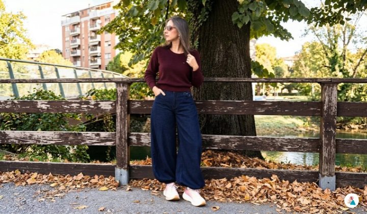 Perché i jeans wide leg donna hanno una forma così particolare