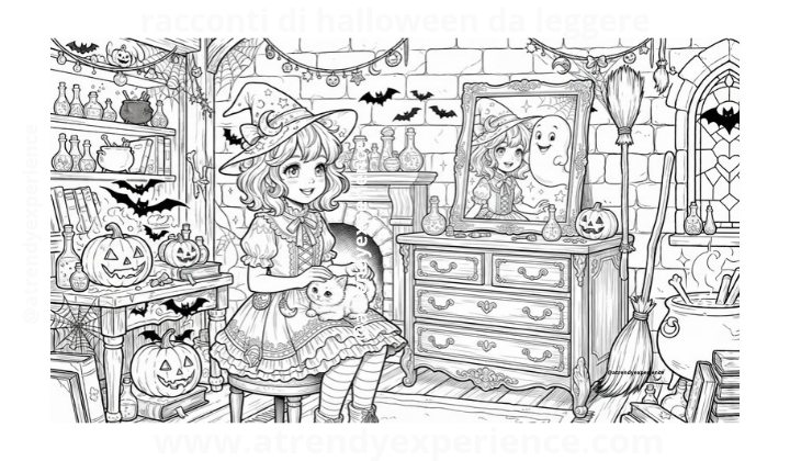 Racconti di Halloween per bambini IL FANTASMINO DODÒ E LA MAGIA DELLA STREGHETTA LULÙ