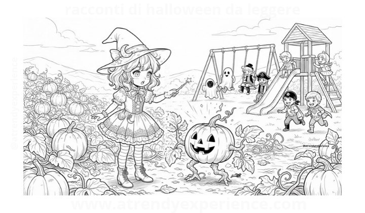Racconti di Halloween per bambini LA ZUCCA CHE VOLEVA GIOCARE